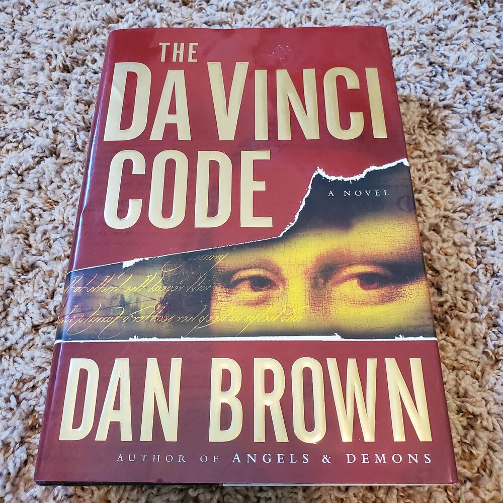 The DaVinci Code by Dan Brown Hardcover Book